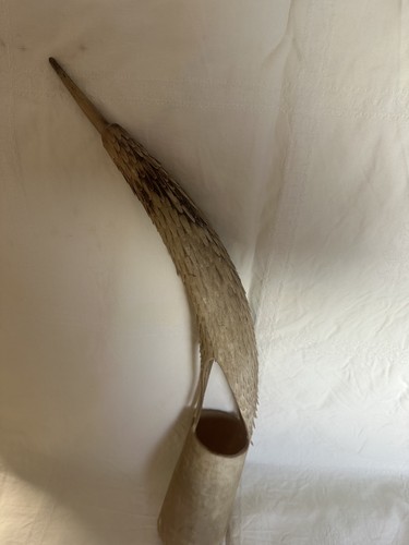 Scultura corno intagliato - scultura,
