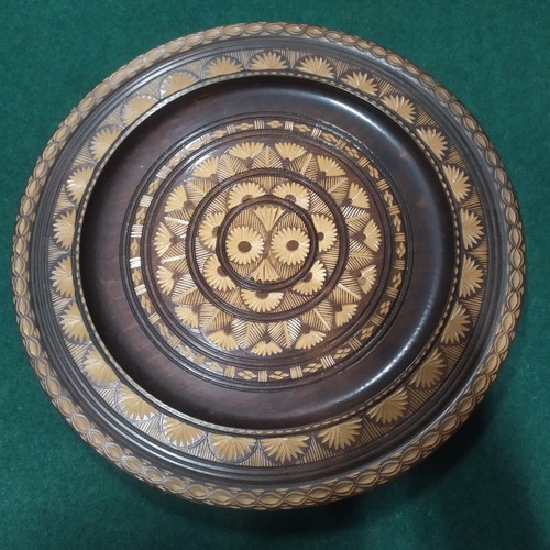 Piatto etnico legno - piatto,