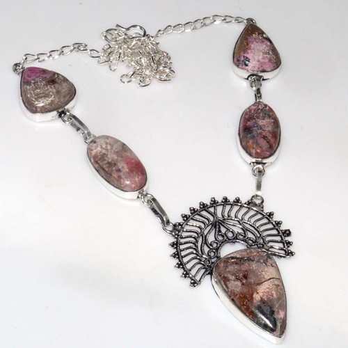 Collana calcite cobalto - collana,