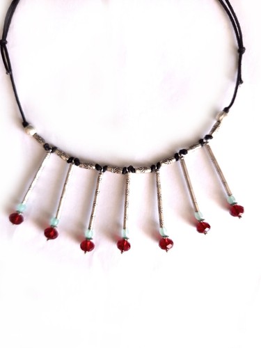 Girocollo stile etnico con - girocollo,