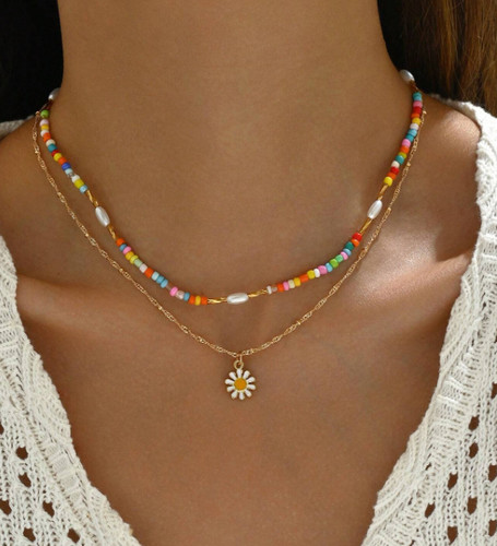 Collana donna tre - collana, strati
