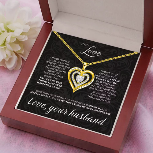 Collana love moglie - to,