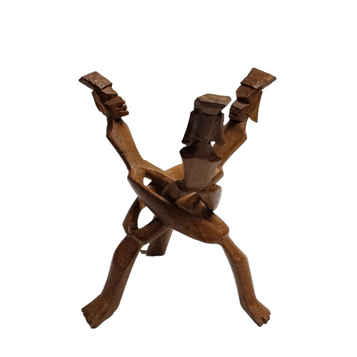 Scultura legno intagliato - scultura,