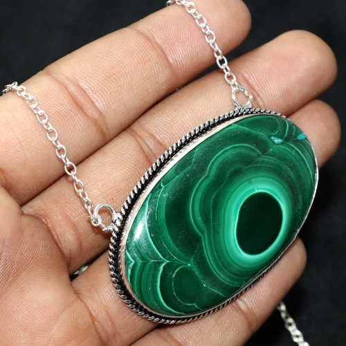 Collana crisocolla massiccia - collana,