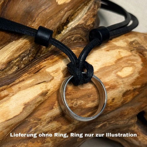 Collana pelle semplice per - in,