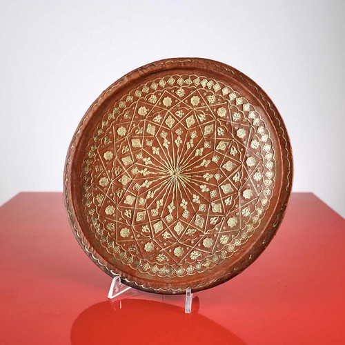 Piatto terracotta pelle - piatto,