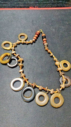 Collana etnica con elementi - etnica,