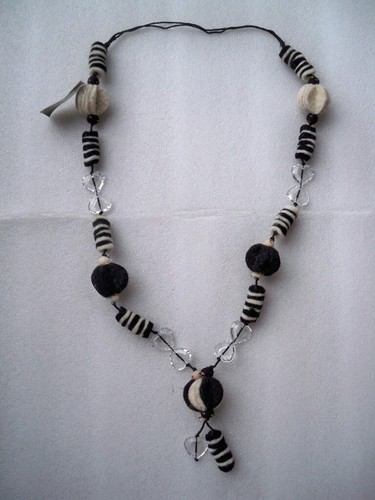 Collana lana cotta - collana,