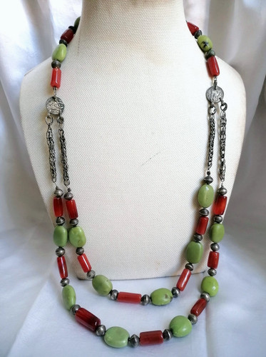Antica spettacolare collana - antica,