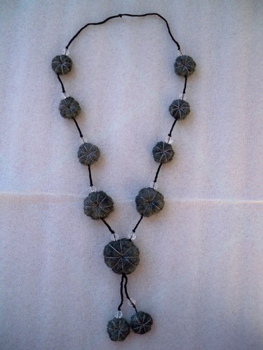 Collana lana cotta - collana,